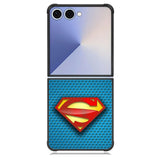 Superman Blue Carbon Logo Samsung Galaxy Z Flip 7 Case DC1798