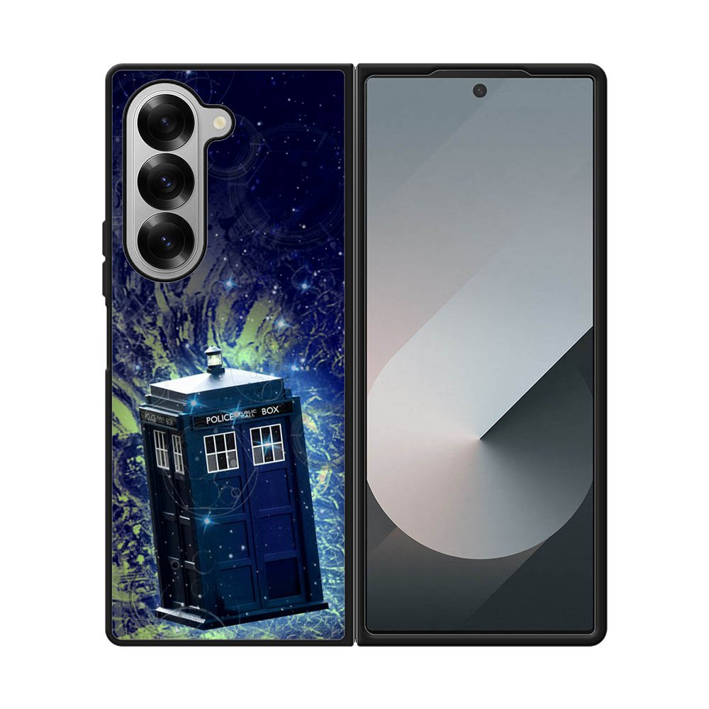 Doctor Who Tardis Police Box Samsung Galaxy Z Fold 7 5G Case