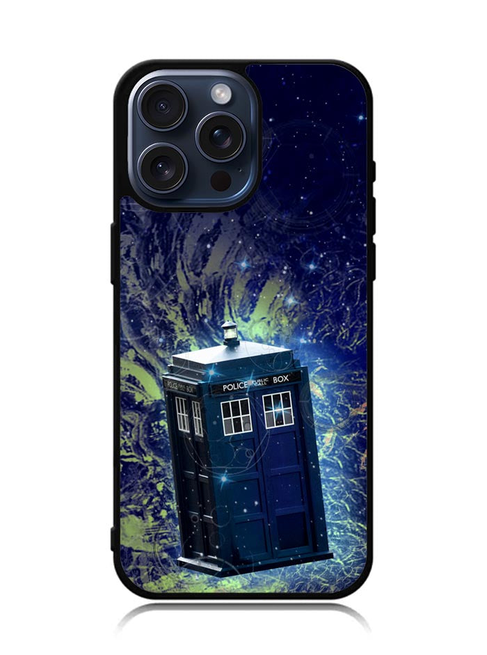 Doctor Who Tardis Police Box iPhone 15 Pro Case BLN0650