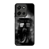 Doctor Who Tardis Police Box Black White Motorola Moto G 5G 2025 Case DC6741
