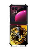 harry potter logo hufflepuff Motorola Moto Razr Plus 2023 , Moto Razr+ 2023 Case