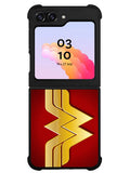 wonder woman Logo Samsung Galaxy Z Flip 5 5G 2023 Case