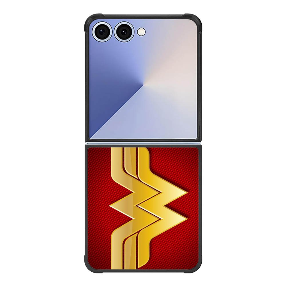 wonder woman Logo Samsung Galaxy Z Flip 7 5G Case