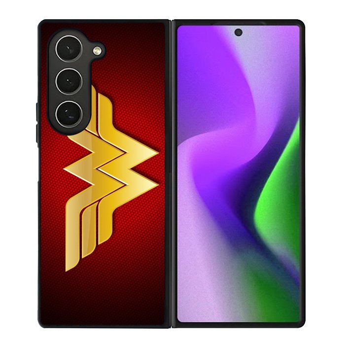 wonder woman Logo Samsung Galaxy Z Fold 6 Case
