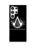 Assassins Creed Symbol Glow Samsung Galaxy S25 Ultra 5G Case