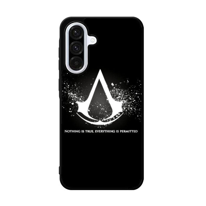 Assassins Creed Symbol Glow Samsung Galaxy A36 Case DC3852