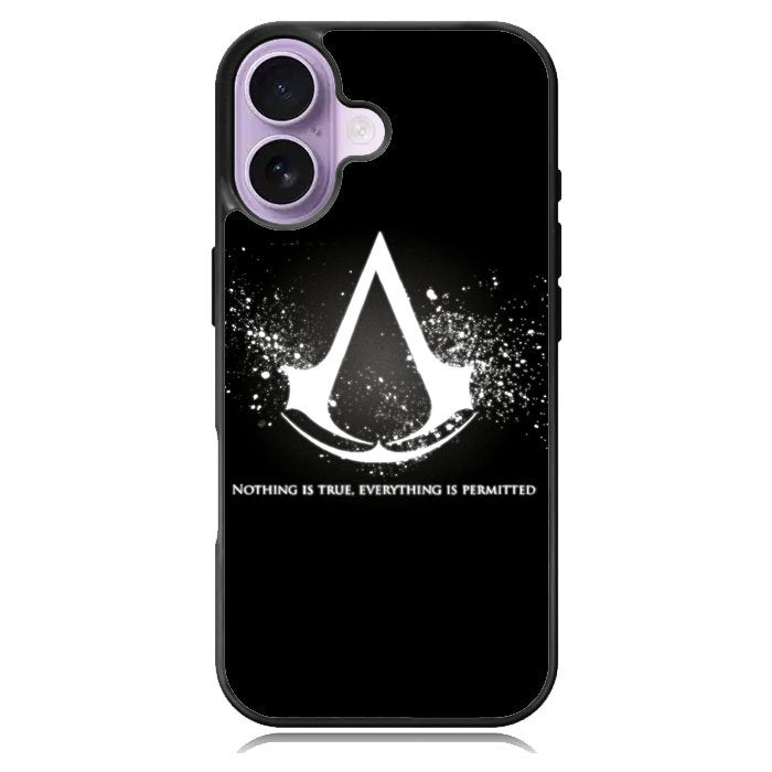 Assassins Creed Symbol Glow iPhone 16 Case DC0097