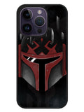 Star Wars Mandalorian face iPhone 14 Pro Case