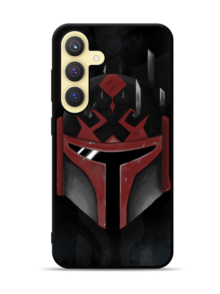 Star Wars Mandalorian face Samsung Galaxy S24 Plus 5G , Samsung Galaxy S24+ 5G Case