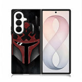Star Wars Mandalorian face Samsung Galaxy Z Fold 8 Ultra Case