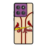 St Louis Cardinals Logo 13th Motorola Moto Edge 60 Pro Case