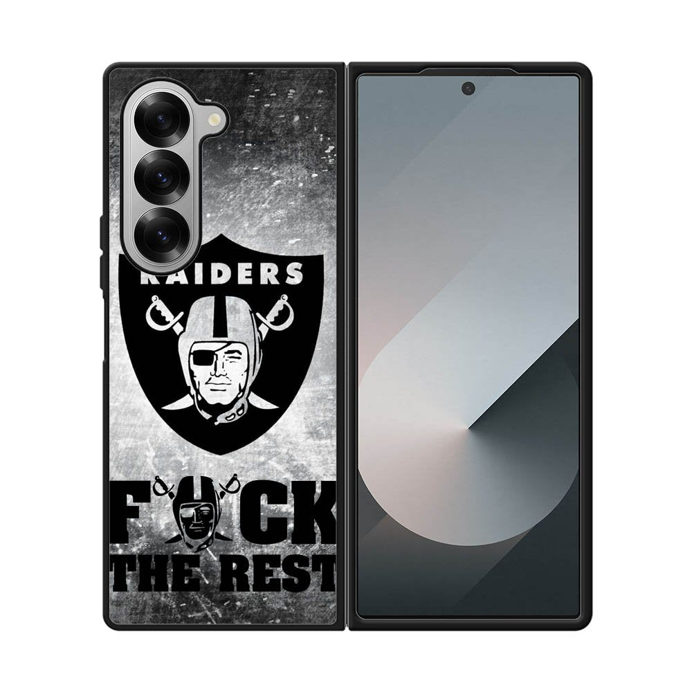 oakland raiders logo 8th Samsung Galaxy Z Fold 7 5G Case