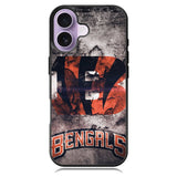 Cincinnati Bengals Logo iPhone 16 Case DC0350