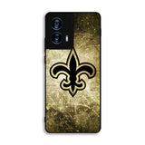 New Orleans Saints gold Motorola Moto G Power 5G 2024 Case DC2012