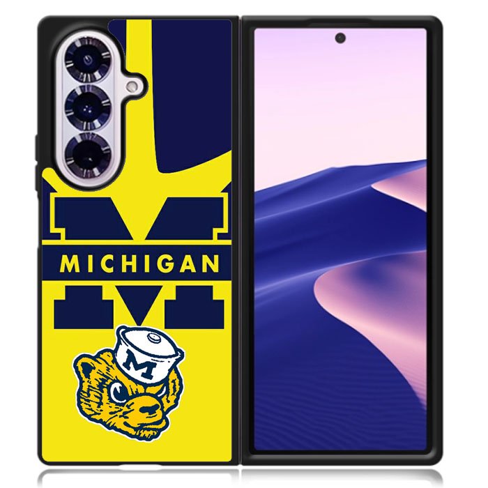 Michigan Wolverines Samsung Galaxy Z Fold 7 Case DC1158