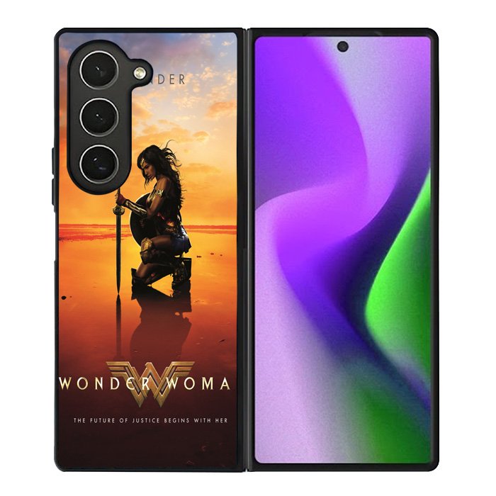 wonder woman movie Samsung Galaxy Z Fold 6 Case