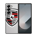 Porsche Cars Sports Logo Samsung Galaxy Z Fold 7 5G Case