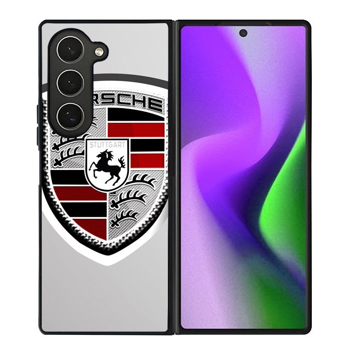 Porsche Cars Sports Logo Samsung Galaxy Z Fold 6 Case