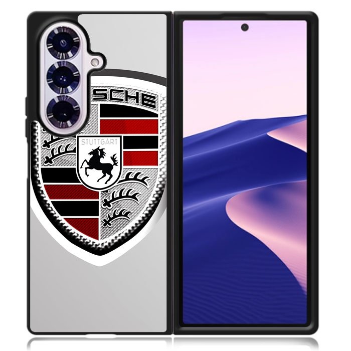 Porsche Cars Sports Logo Samsung Galaxy Z Fold 7 Case DC1502