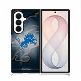 Detroit Lions Nfl Team Logo Case Samsung Galaxy Z Fold 8 Ultra Case DC0505