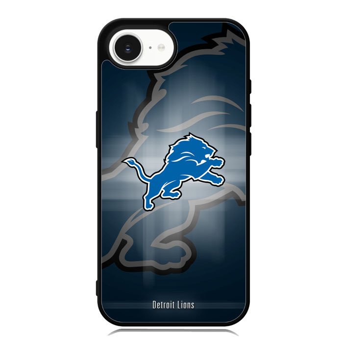 Detroit Lions Nfl Team Logo Case iPhone 16e Case DC0505