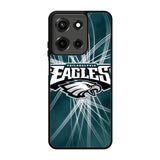 Philadelphia Eagles NFL Logo Motorola Moto G 5G 2025 Case DC7241