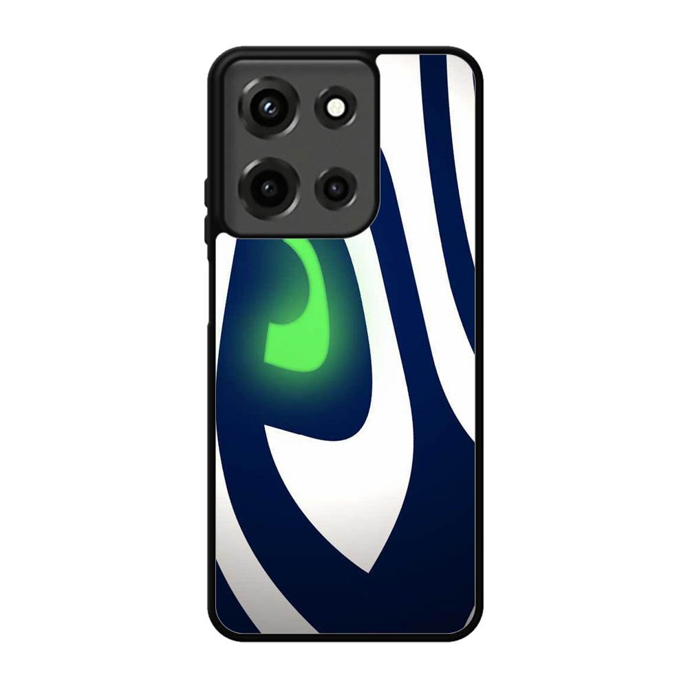 Seattle Seahawks Face Motorola Moto G 5G 2025 Case DC1733