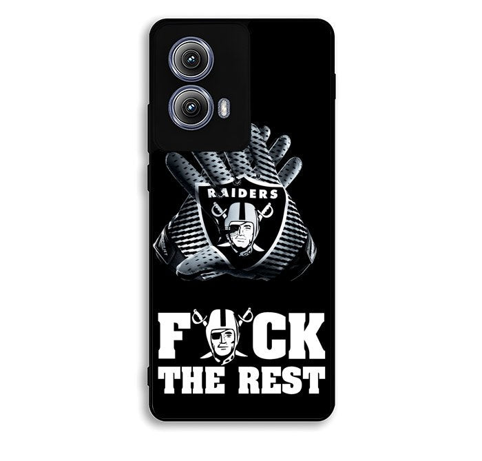 Oakland Raiders 4th Motorola Moto Edge 2024 Case DC6627