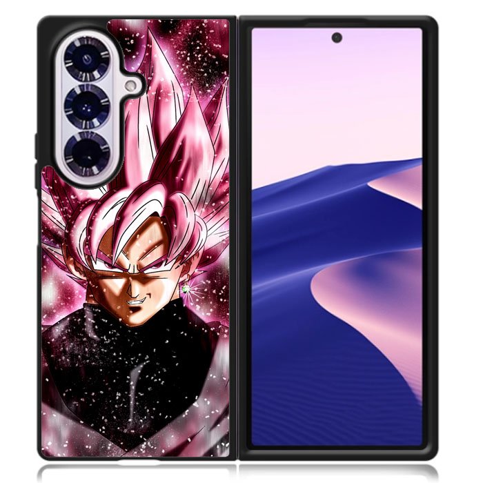 Dragon Ball Super Black Goku Samsung Galaxy Z Fold 7 Case DC0565