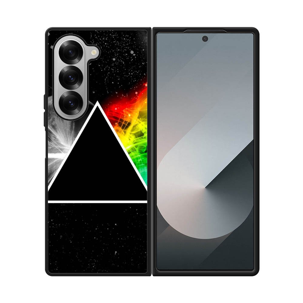 Pink Floyd Prism Rainbows Dark Side Samsung Galaxy Z Fold 7 5G Case