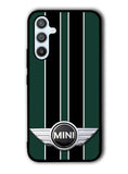 Mini Cooper Style British Racing Black Green Samsung Galaxy A54 5G Case