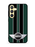 Mini Cooper Style British Racing Black Green Samsung Galaxy S25 Plus 5G , Samsung Galaxy S25+ 5G Case