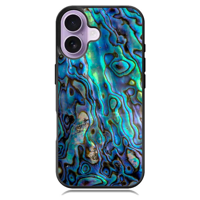 Abalone Shell Holographic iPhone 16 Case DC0017