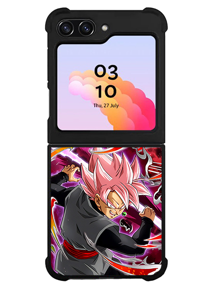 Goku Super saiyan black rose Samsung Galaxy Z Flip 5 5G 2023 Case