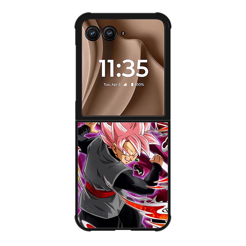 Goku Super saiyan black rose Motorola Moto RAZR Plus 2025 Case