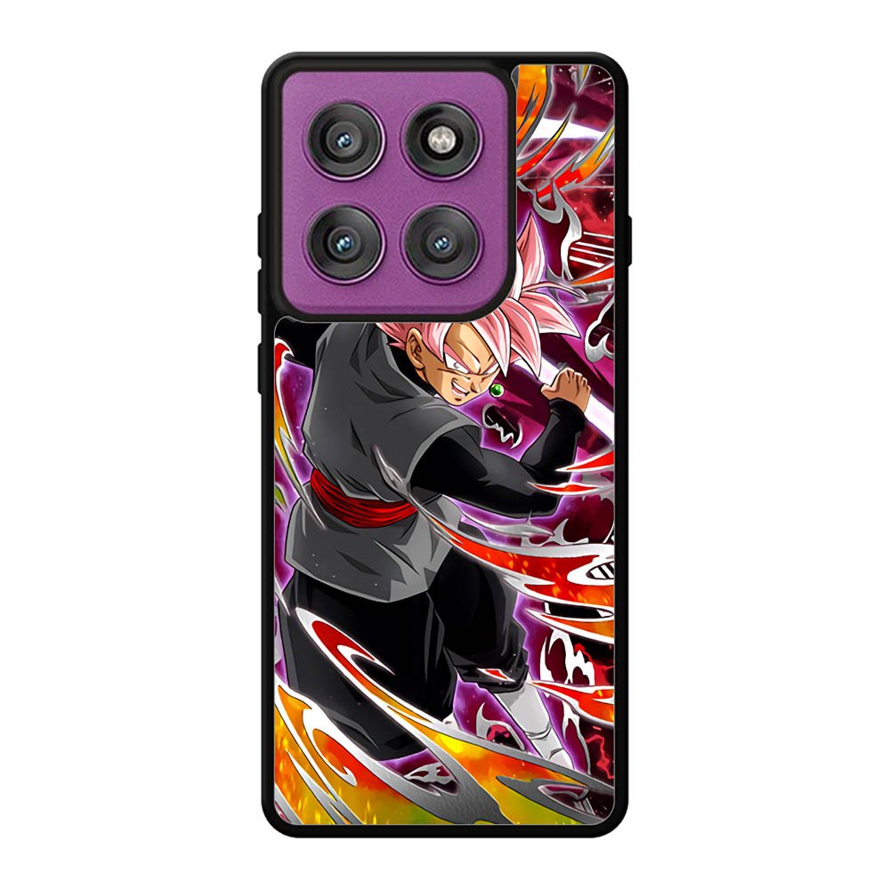 Goku Super saiyan black rose Motorola Moto Edge 60 Pro Case