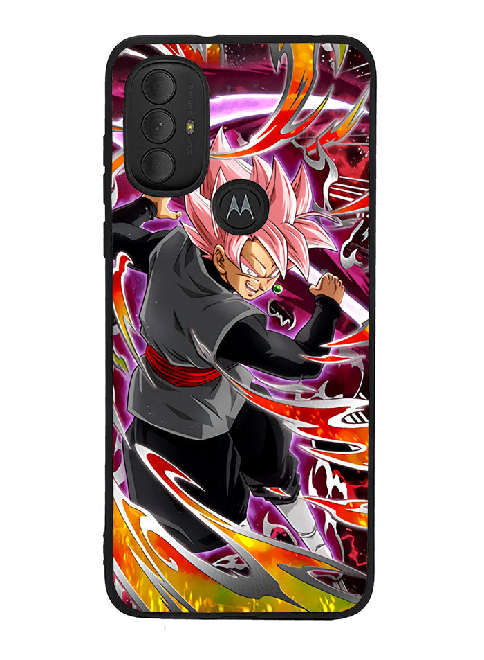 Goku Super saiyan black rose Motorola Moto G Pure 2021 , Moto G Power 2022 Case