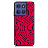 Pewdiepie Red And Black Wavy Motorola Moto G Stylus 5G 2025 DC1400