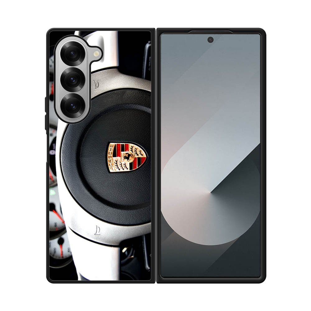 Porsche Logo 1st Samsung Galaxy Z Fold 7 5G Case