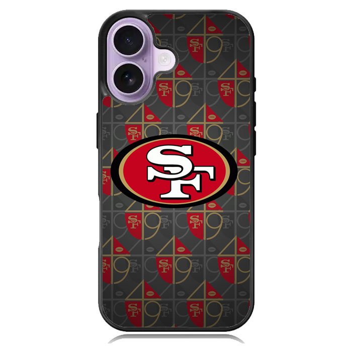 San Francisco 49Ers Logo iPhone 16 Case DC1613