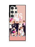 BTS Pink Samsung Galaxy S25 Ultra 5G Case