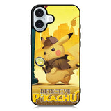 Detective Pikachu iPhone 16 Plus Case