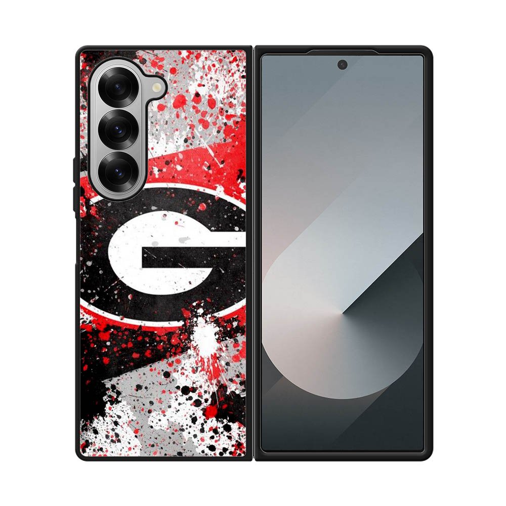 university of georgia bulldogs Logo 2nd Samsung Galaxy Z Fold 7 5G Case