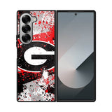 university of georgia bulldogs Logo 2nd Samsung Galaxy Z Fold 7 5G Case