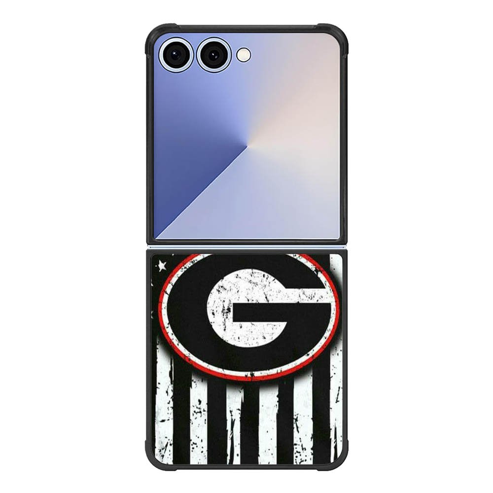 university georgia bulldogs 2nd Samsung Galaxy Z Flip 7 5G Case