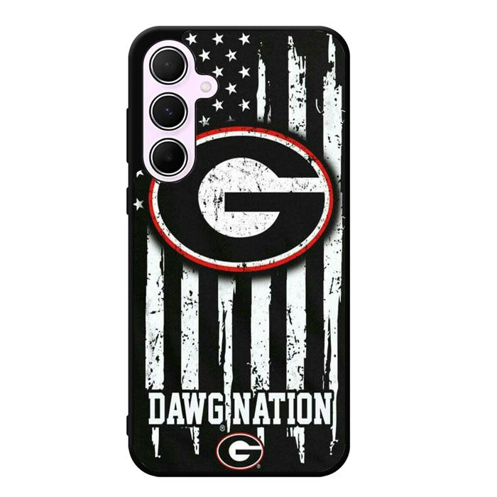 University Georgia Bulldogs Samsung Galaxy A35 5G Case DC1923