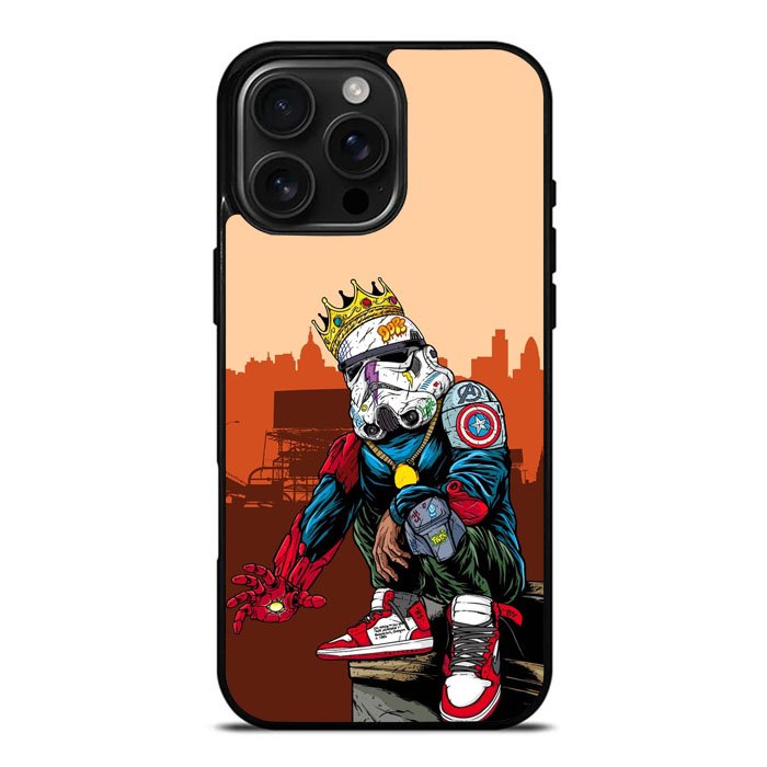Star Wars Stormtroopers Hypebeast iPhone 16 Pro Max Case DC1756