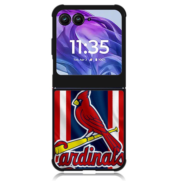 St Louis Cardinals 1st Motorola Moto Razr Plus 2024 , Moto Razr+ 2024 Case