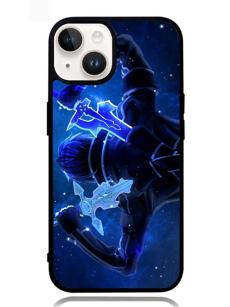 sword art online kirito iPhone 14 Plus Case BLN0323