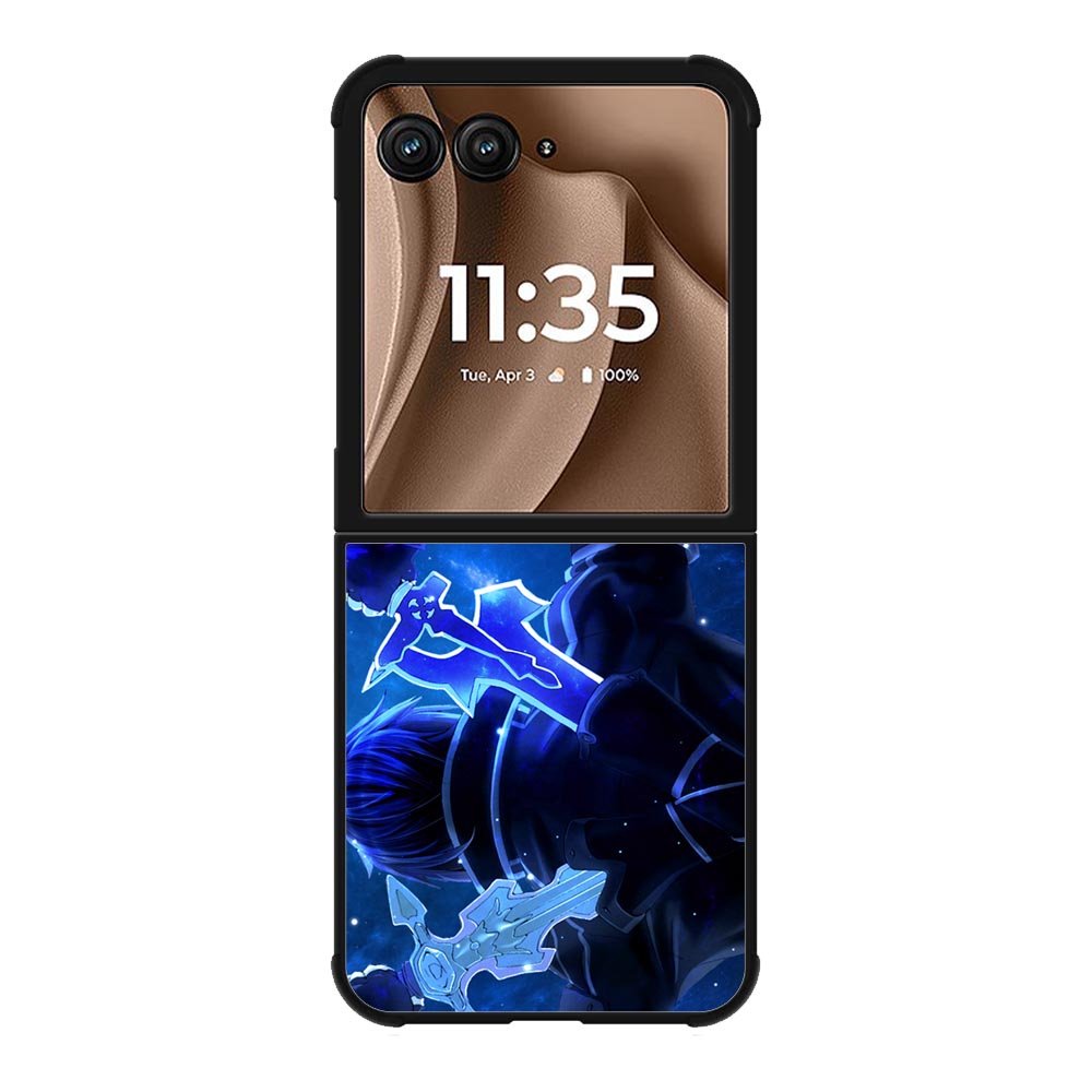 sword art online kirito 2nd Motorola Moto RAZR Plus 2025 Case